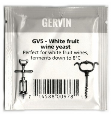 Винные дрожжи Gervin GV5 White Fruit Wine