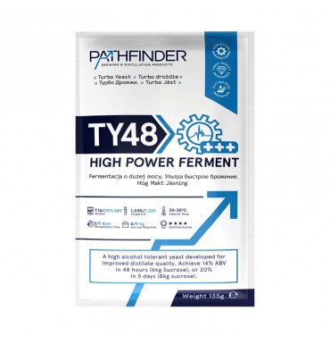 Спиртовые дрожжи Pathfinder "48 Turbo High Power Ferment", 135г