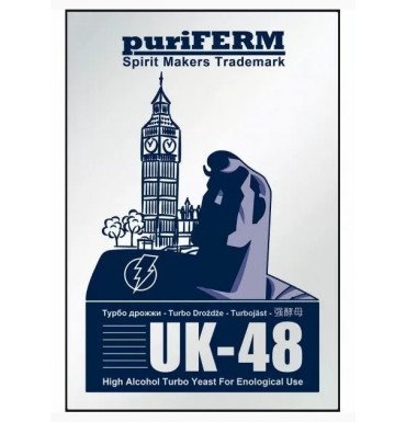 Турбо-дрожжи PuriFerm UK-48 Turbo, 128 г